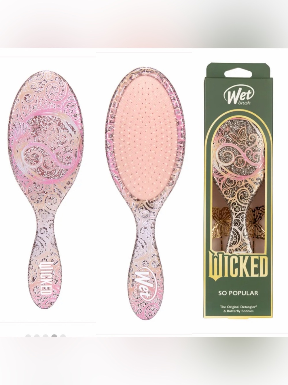 🎀Price firm🎀NWT Wicked Glinda So Popular wet brush detangler